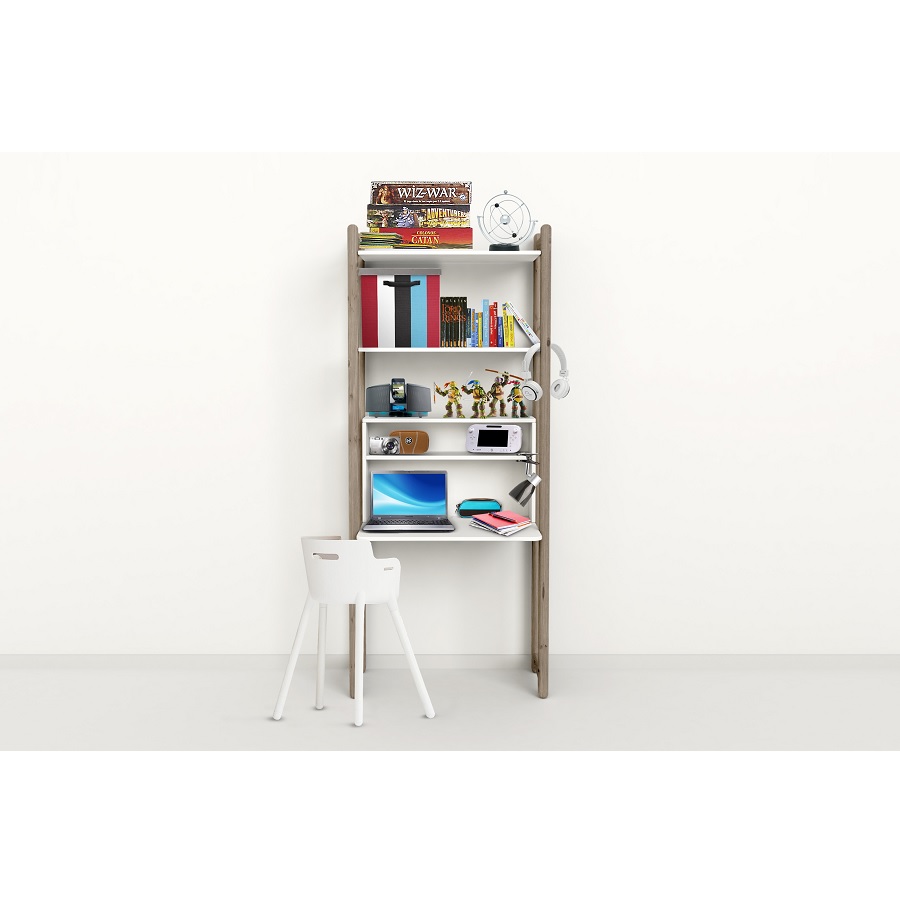 Гарнитур Maxi D, 1 полка и 1 ящик-органайзер, коричневый Flexa 812671114 - Вид №2