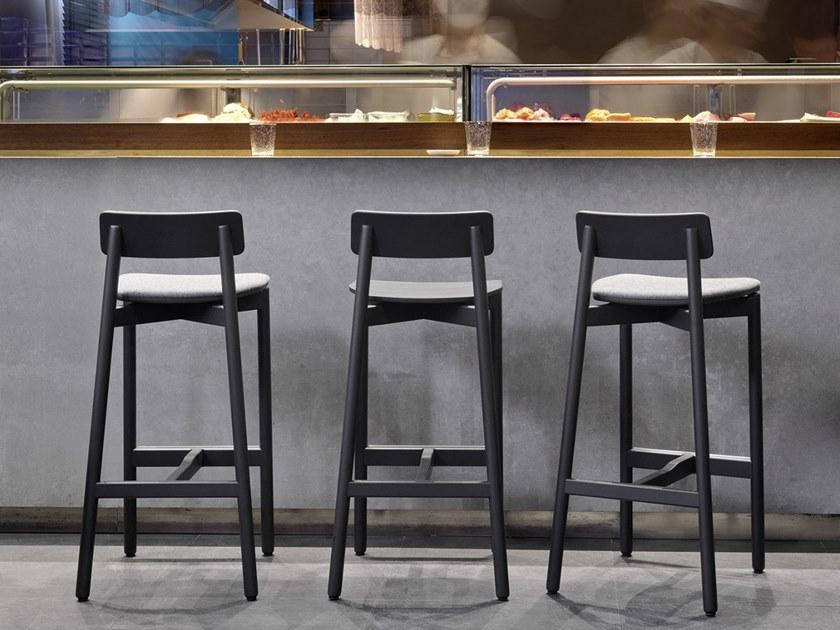 Very Wood Барный стул со встроенной подушкой Rib sun-id-1489020 - Вид №3