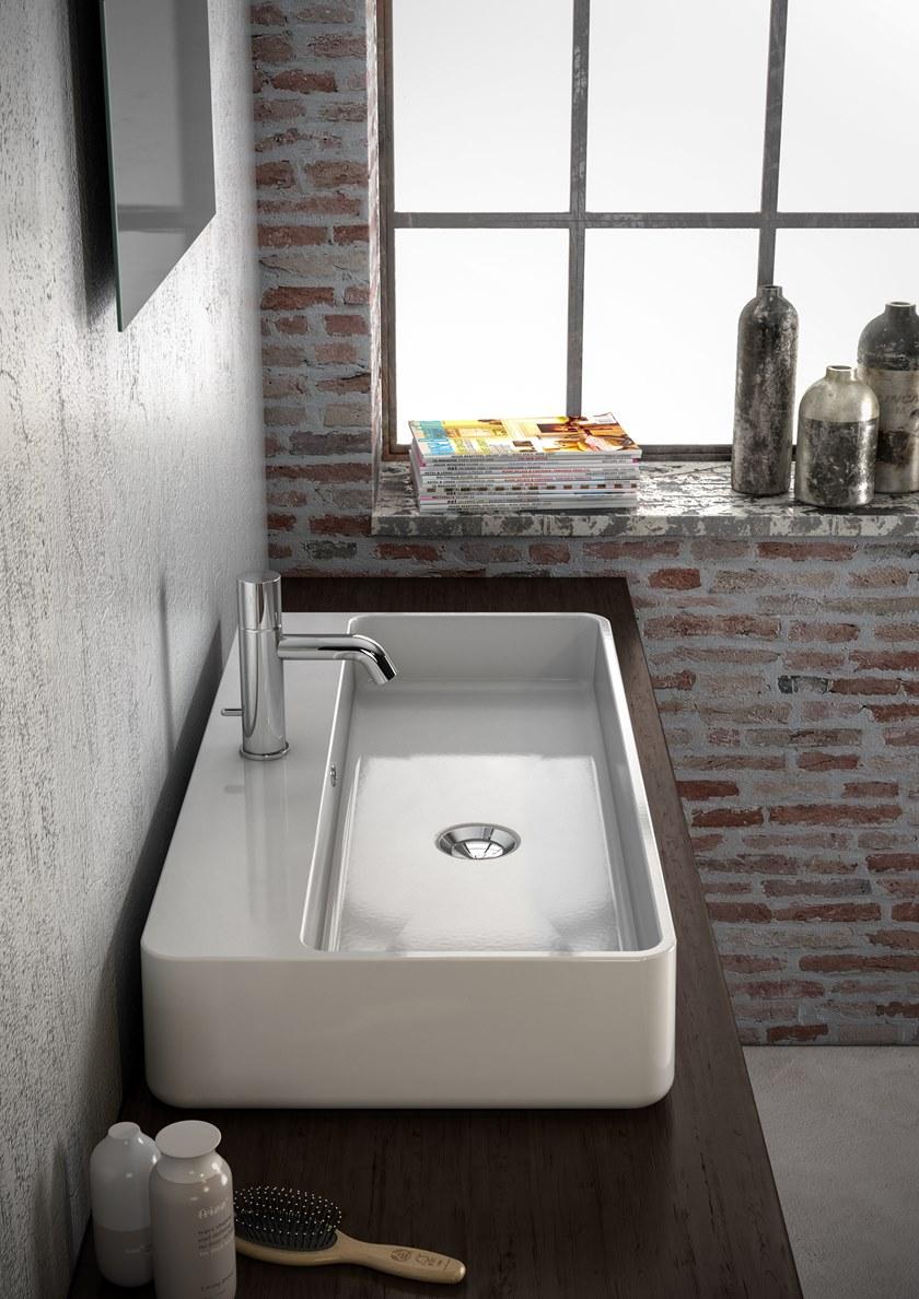 Накладная раковина на столешницу  овальная Olympia Ceramica Tratto sun-id-1481789 - Вид №3