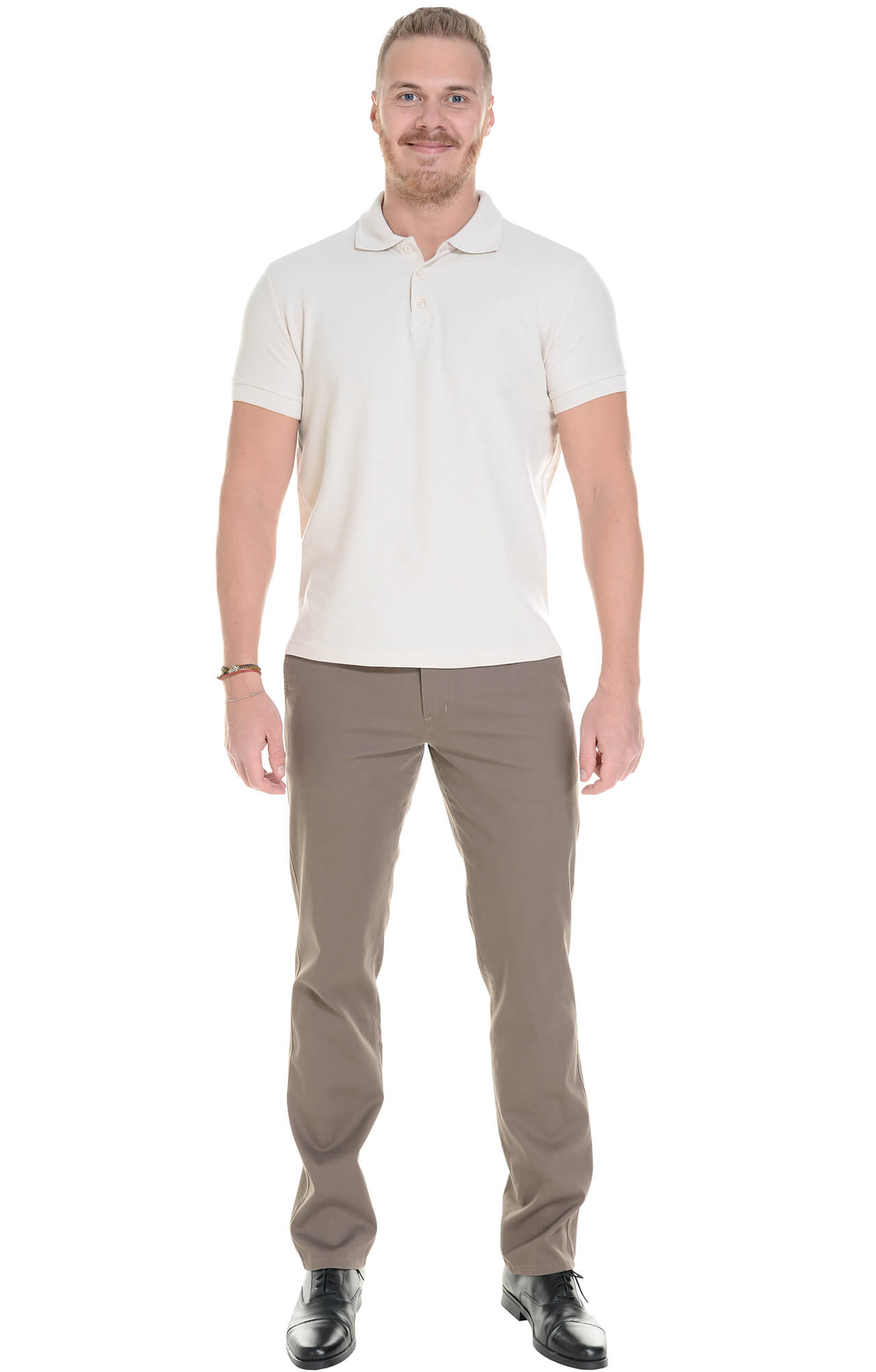 68246 Брюки  мужские chocolate (коричневые) El-Risto  Одежда для официантов  размер 50/170-176  - Вид №2