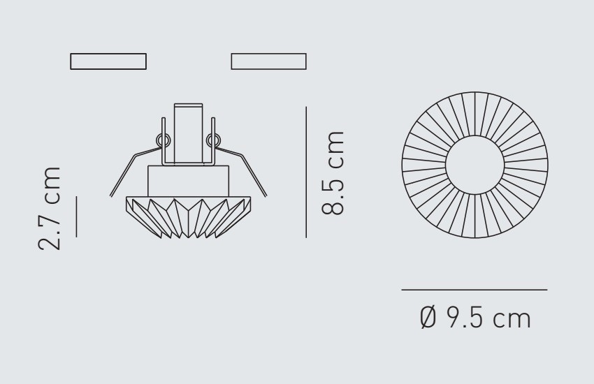 Axo Light NASHIR FANASHIRCSXX12V встраиваемый потолочный Santreyd 70446 - Вид №2