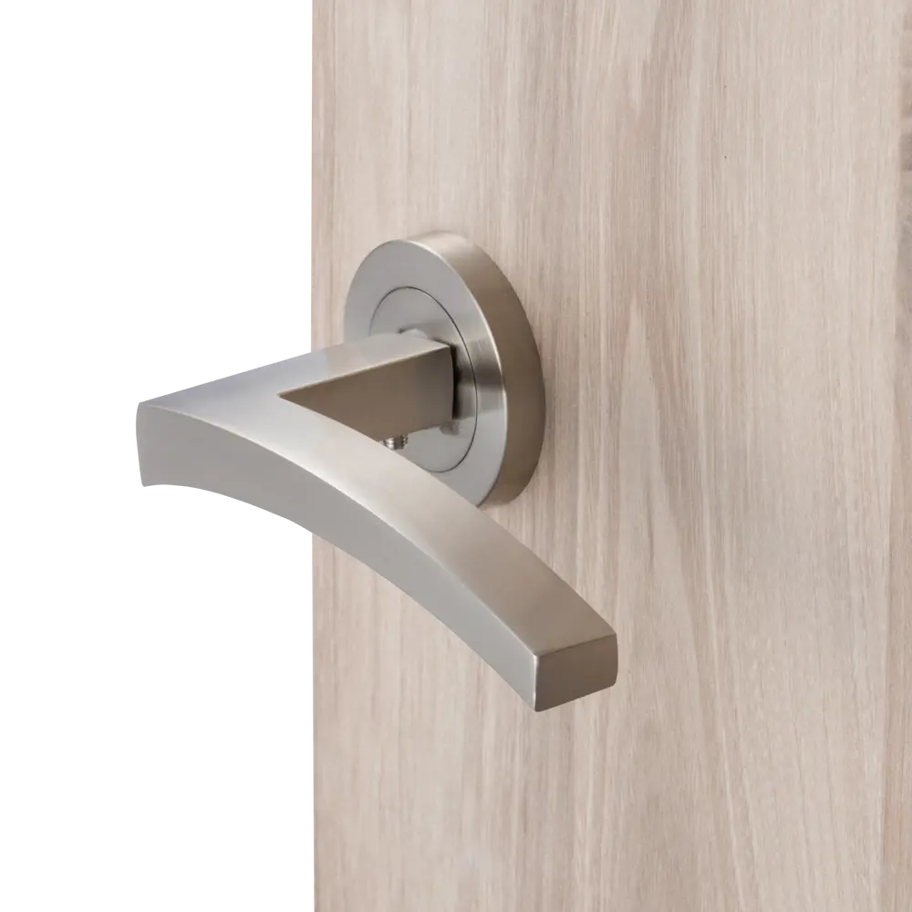 Дверные ручки Inspire Fairway алюминий без запирания цвет никель 82227156 STLM-2022028  - Вид №4