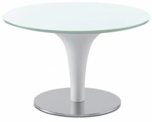 ZÜCO Круглый журнальный столик из лакированного стекла Perillo Pr 332
