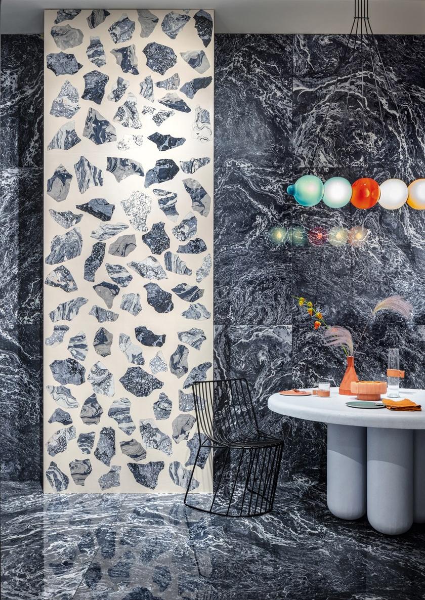 CERAMICA SANT'AGOSTINO Настенная / напольная плитка из керамогранита с венецианским эффектом терраццо Insideart sun-id-1424265 - Вид №3