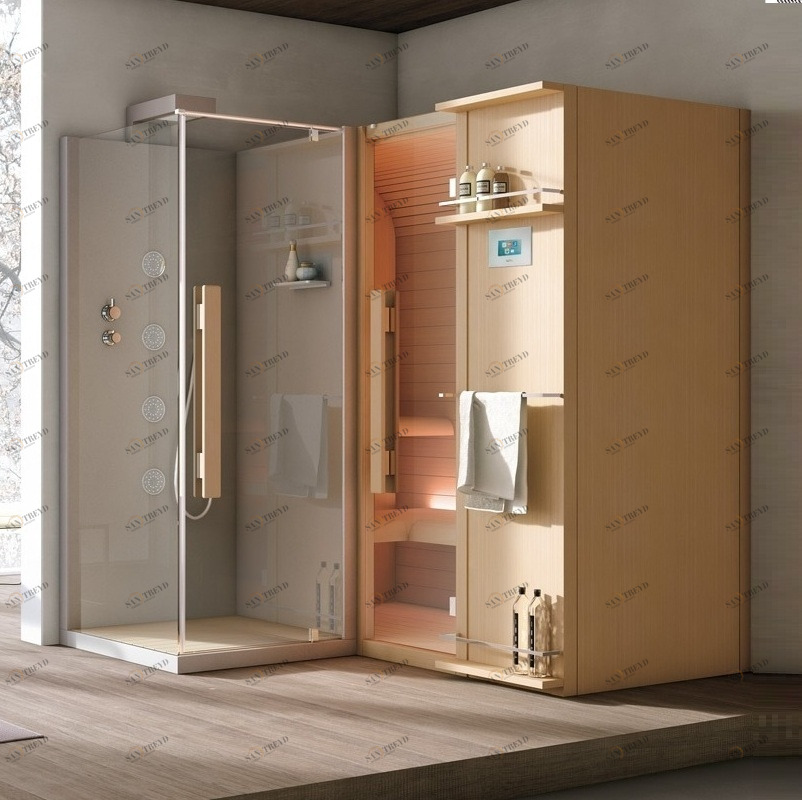 Многофункциональная баня 205x172 УГЛОВАЯ CHIBLI Gruppo Geromin GHIBLI SSACD7A2DH