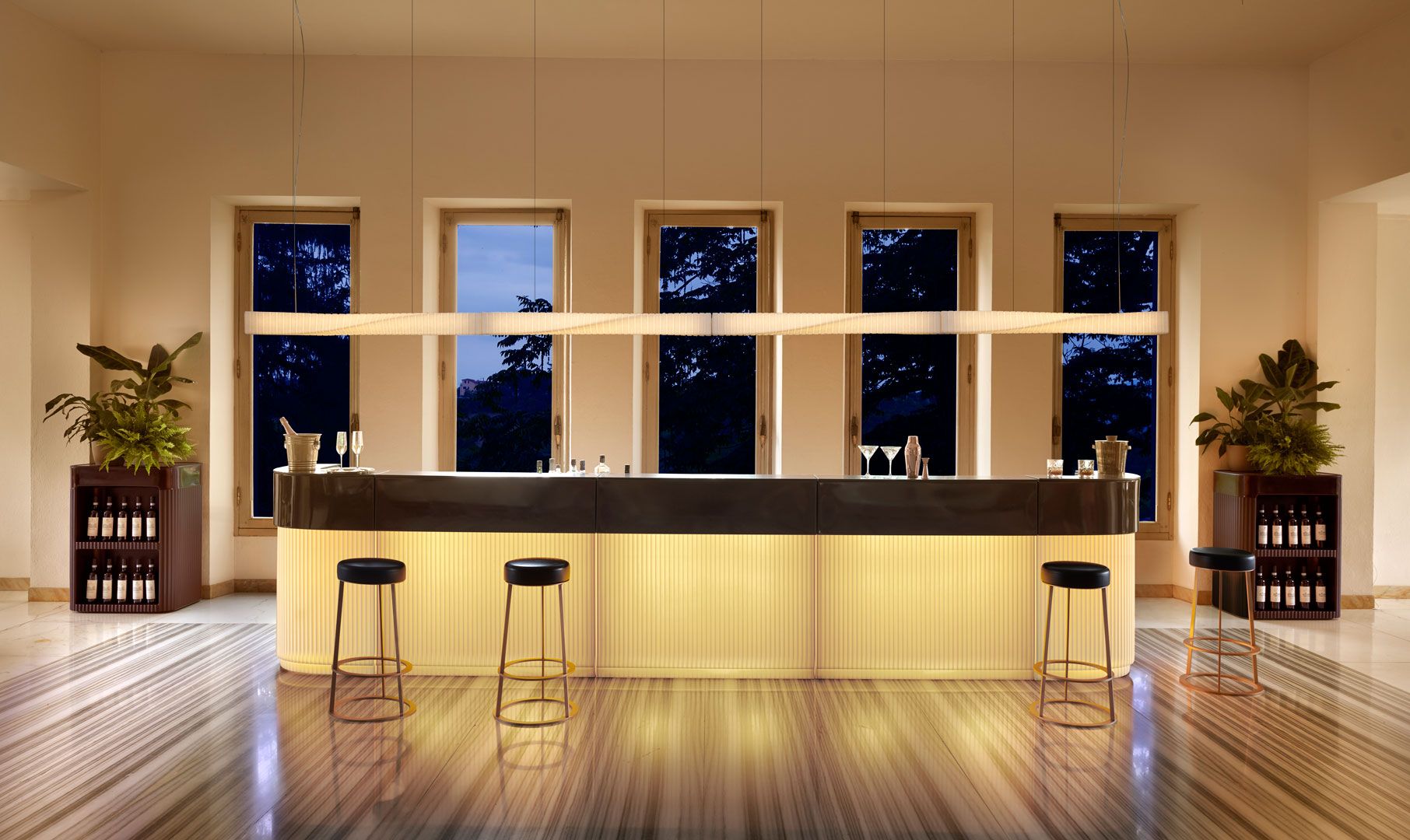 Подвесной светильник из полиэтилена SLIDE Spin ARCH-00028223 - Вид №2