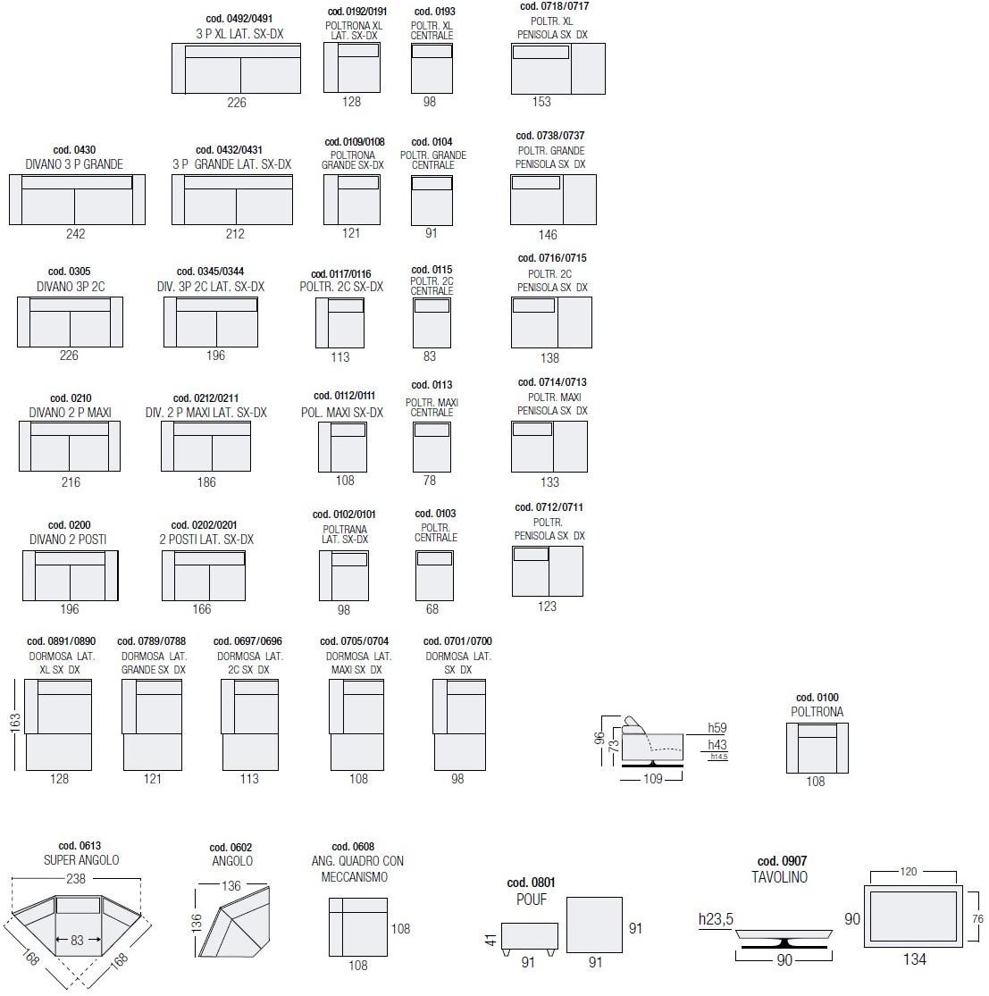 Egoitaliano 3-местный кожаный диван с откидной спинкой Gloria sun-id-1423340 - Вид №2