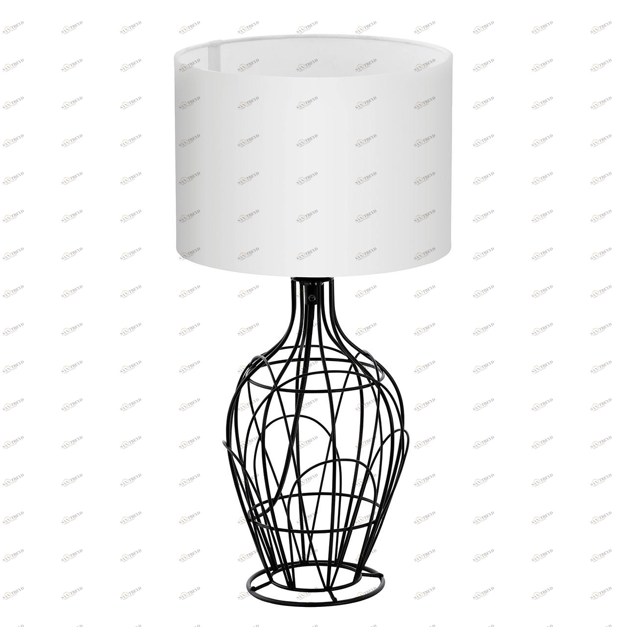 Настольная лампа Eglo Fagona 94607 EGLO ВАЗА 080395 Белый;черный 