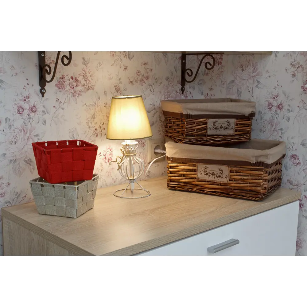 Абажур Italian straw малый 1xE14 LAMPLANDIA STLM-2068943 - Вид №3