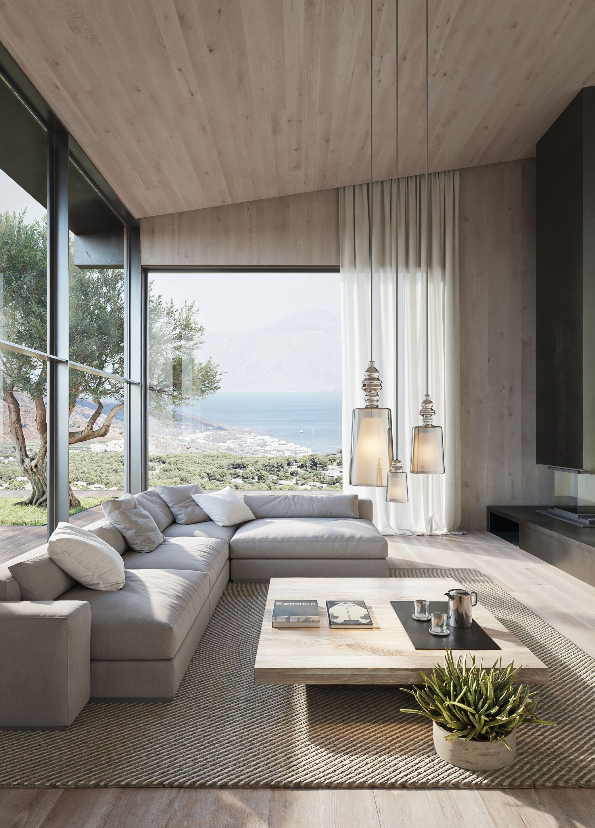 Подвесной светильник из боросиликатного стекла Karman Alibaglass ARCH-00123087 - Вид №6