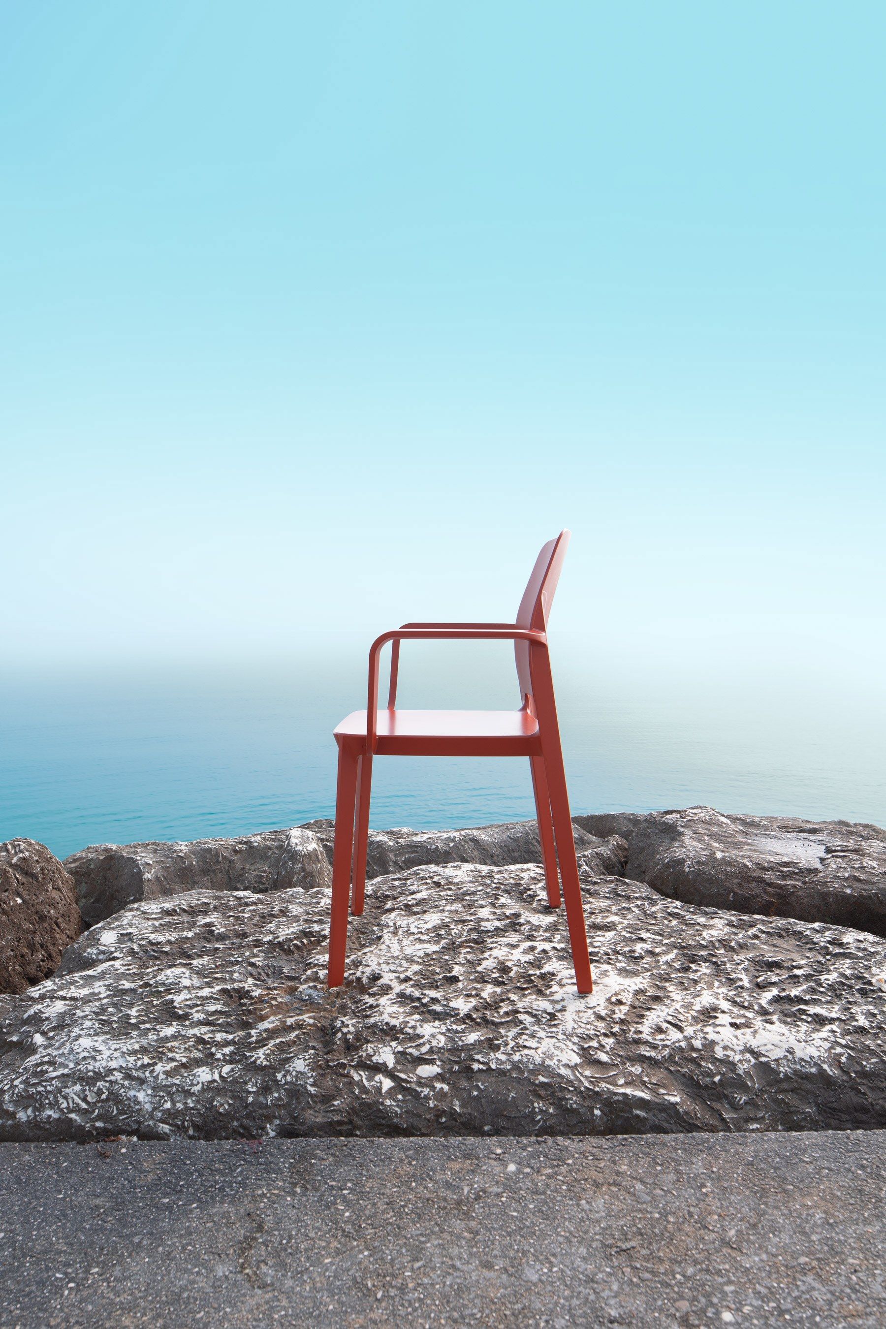 Штабелируемый стул из инженерного пластика с подлокотниками Pointhouse T!PA ARCH-00061848 - Вид №5