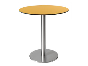 Круглый железный стол для контракта