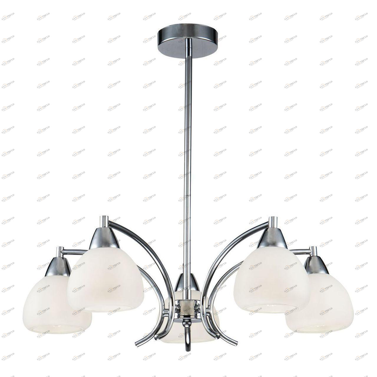 Потолочная люстра Freya Cindy FR5022PL-05CH белая FREYA CINDY 220644 Белый 