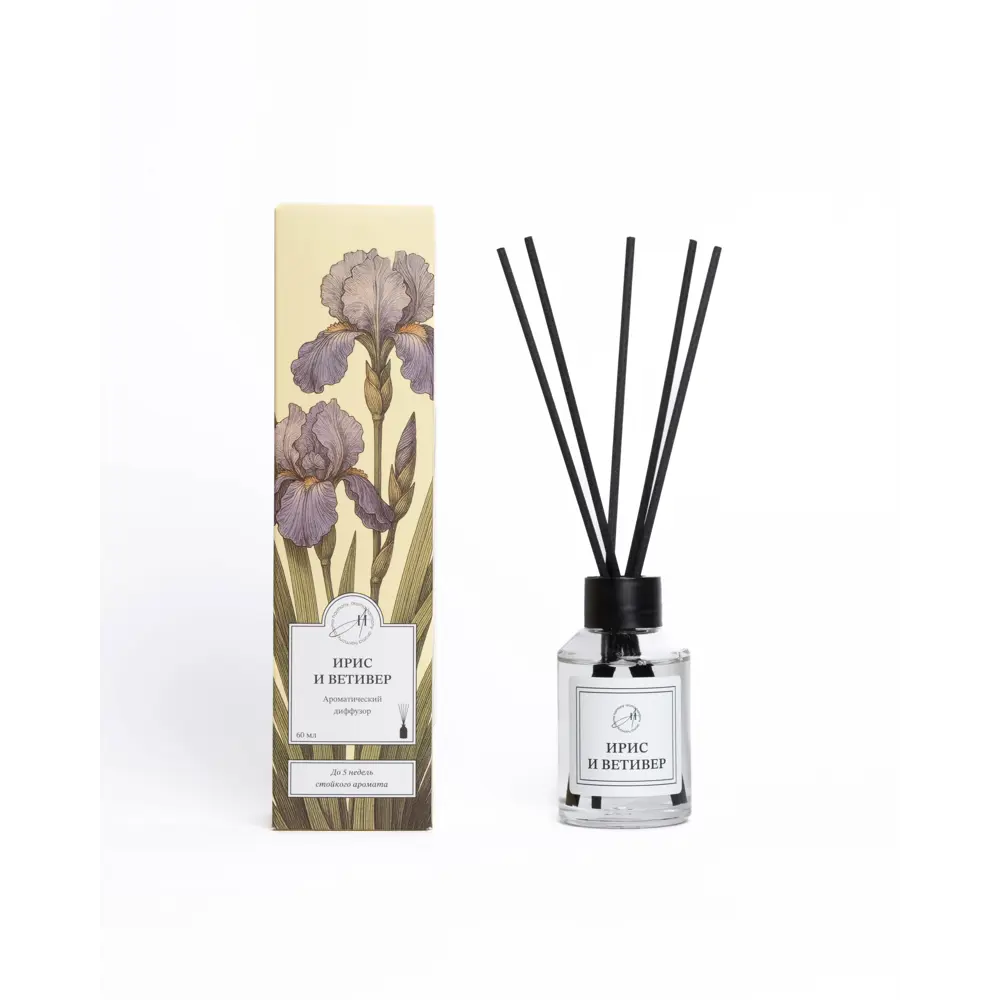 Ароматический диффузор Aroma Harmony Ветивер и ирис 60 мл 89440619 STLM-2078690  - Вид №3