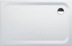 H2150346000401 Душевой поддон, прямоугольный, эмалированная сталь (3.5 мм), ультра плоский (25 мм) LAUFEN PRO