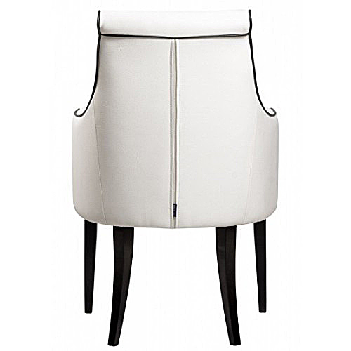 Кресло Чикаго РЕСТОРАЦИЯ ДИЗАЙНЕРСКИЕ, ЧИКАГО 096907 Черный;белый  - Вид №1