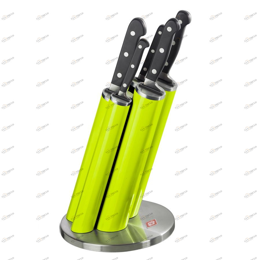 Набор из 5 ножей, зеленый лайм Wesco 32271120
