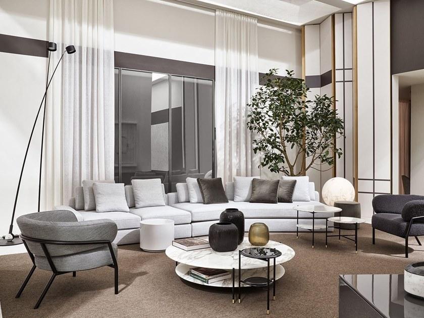 Meridiani Низкий круглый журнальный столик из полимекс® sun-id-1481119 - Вид №1