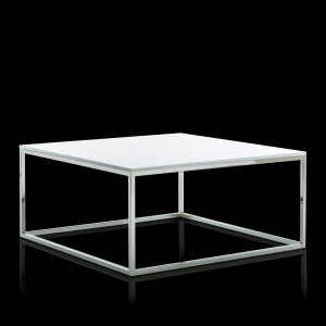450060,1 ABHIKA СТОЛ НИЗКИЙ ОЗЕРО Н41,5 90Х90 WHITE