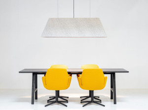 Акустическая ткань подвесной светильник