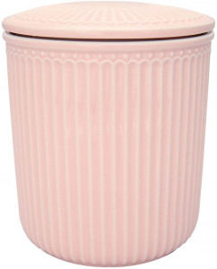 Банка для хранения Alice pale pink 15 см