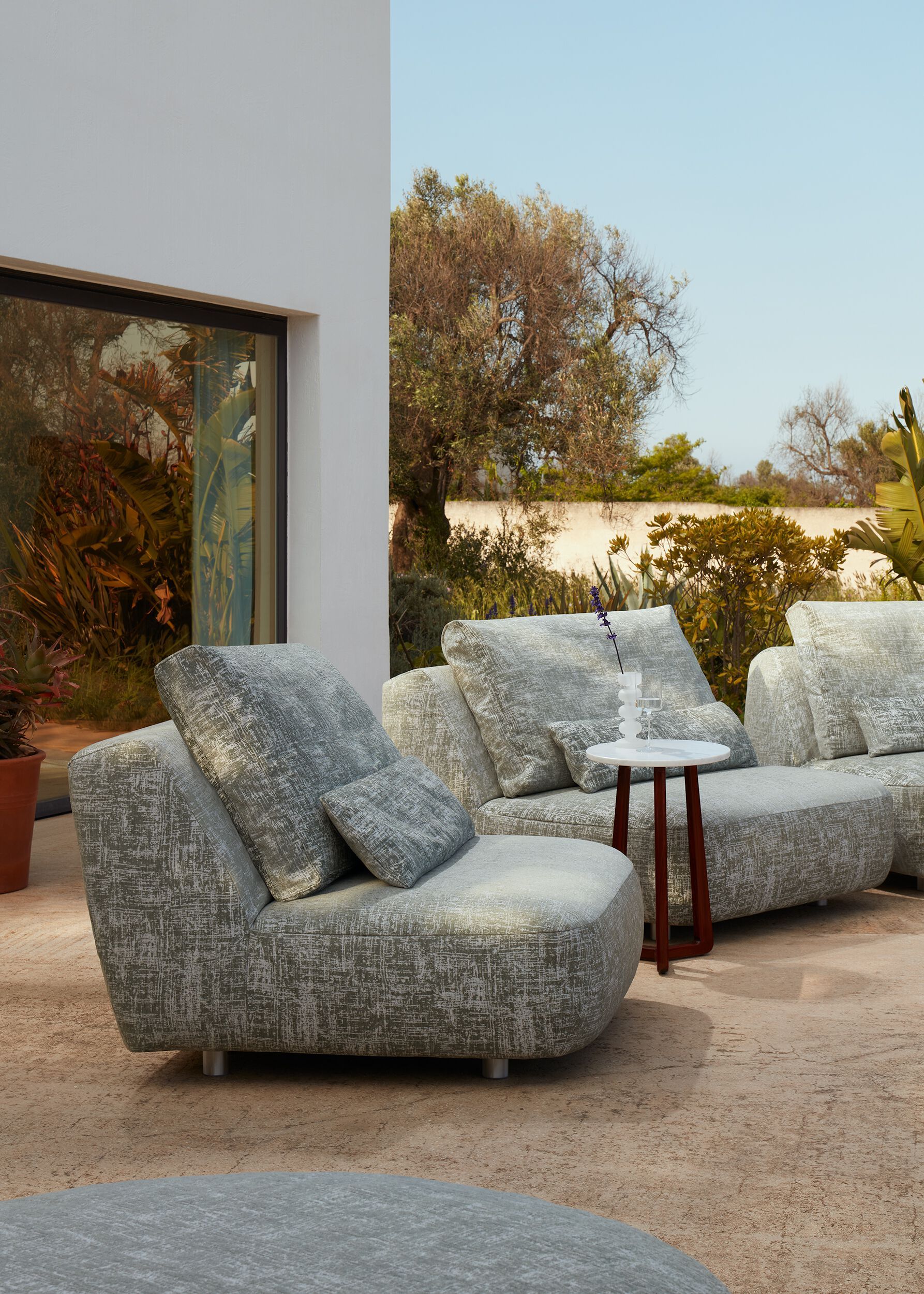 Ткань сад Dormeuse Exteta Moonlight ARCH-00094849 - Вид №5