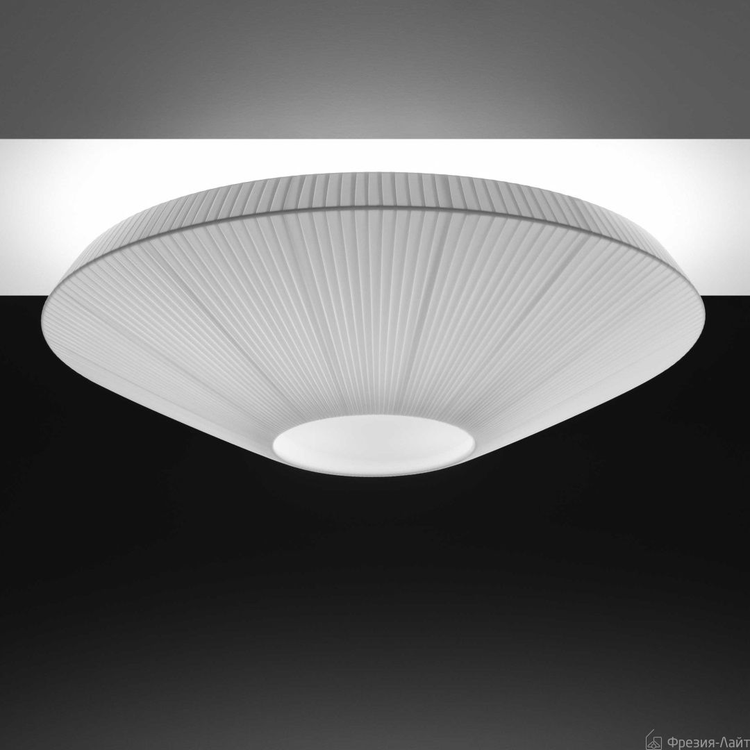 Bover Siam 80 nickel/bianco 0132005+P686C светильник потолочный 100582