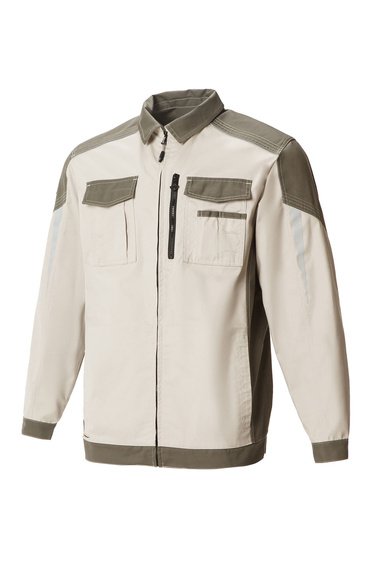 4956818 Костюм  NEW 2 серый песок с серым хаки STATUS  Летняя спецодежда  размер 60-62/170-176  - Вид №1