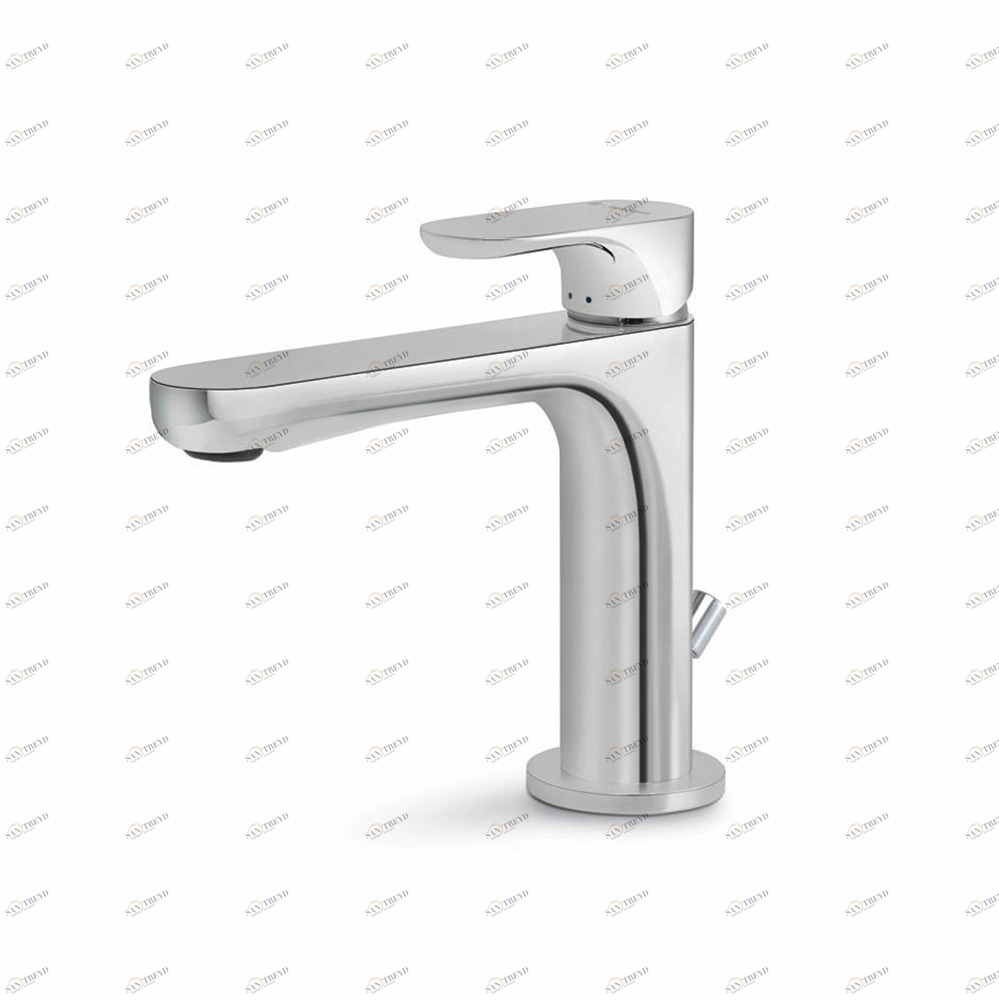 Смеситель для раковины, однорычажный, со сливным гарнитуром 1 ”1/4 LINFA II NEWFORM Италия 69410