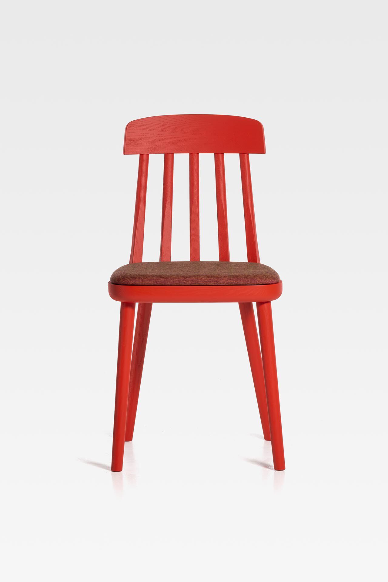 Стул из ясеня с мягким сиденьем SIPA ARCH-00088192 - Вид №2