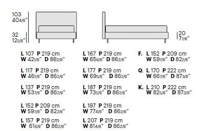 Односпальная кровать для хранения Bolzan Metropolitan ARCH-00131172 - Вид №3