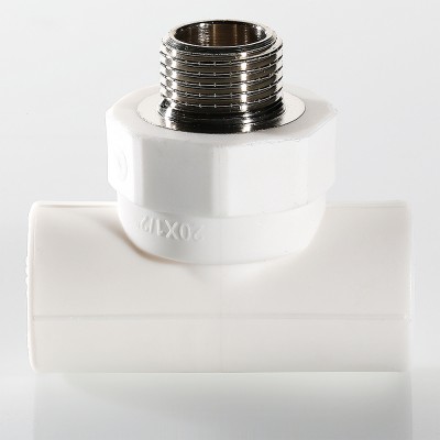 VTp.733.0.02005 Фитинг полипропиленовый – тройник с переходом на наружную резьбу Valtec 20 мм х 3/4"  - Вид №4