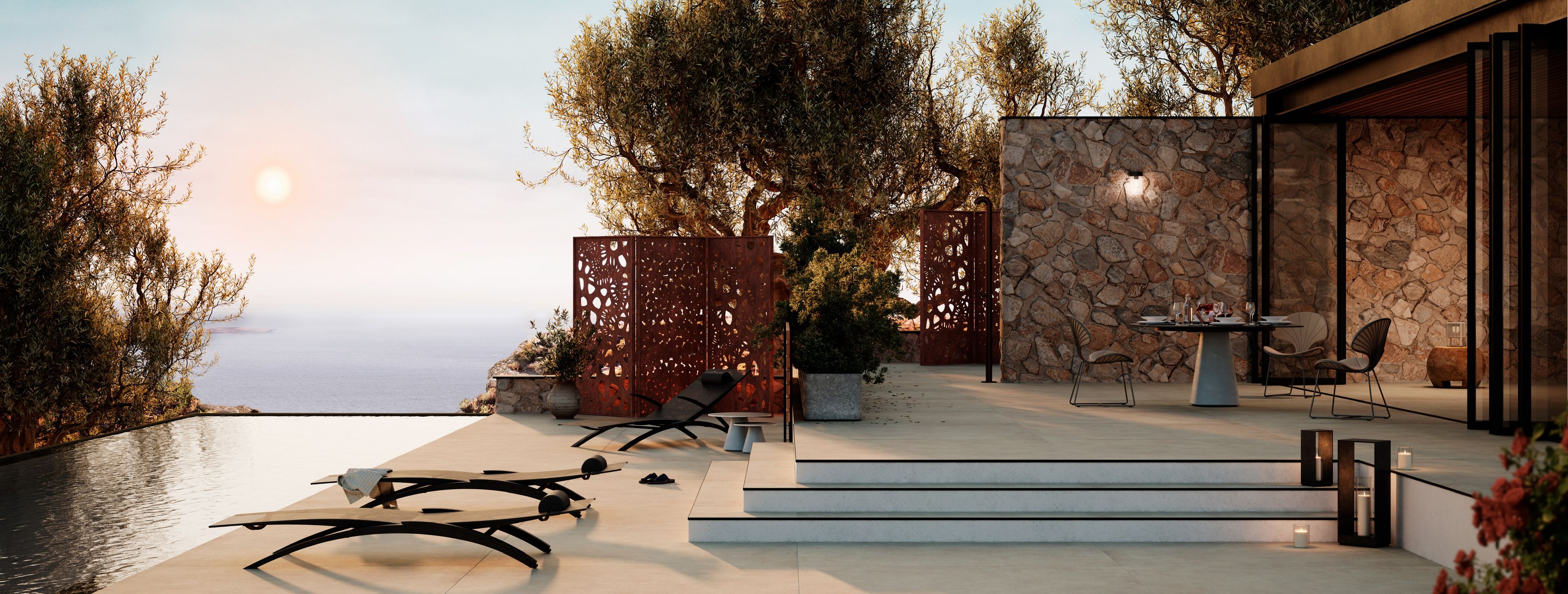 Квадратный садовый стол Royal Botania Conix ARCH-00084873 - Вид №2