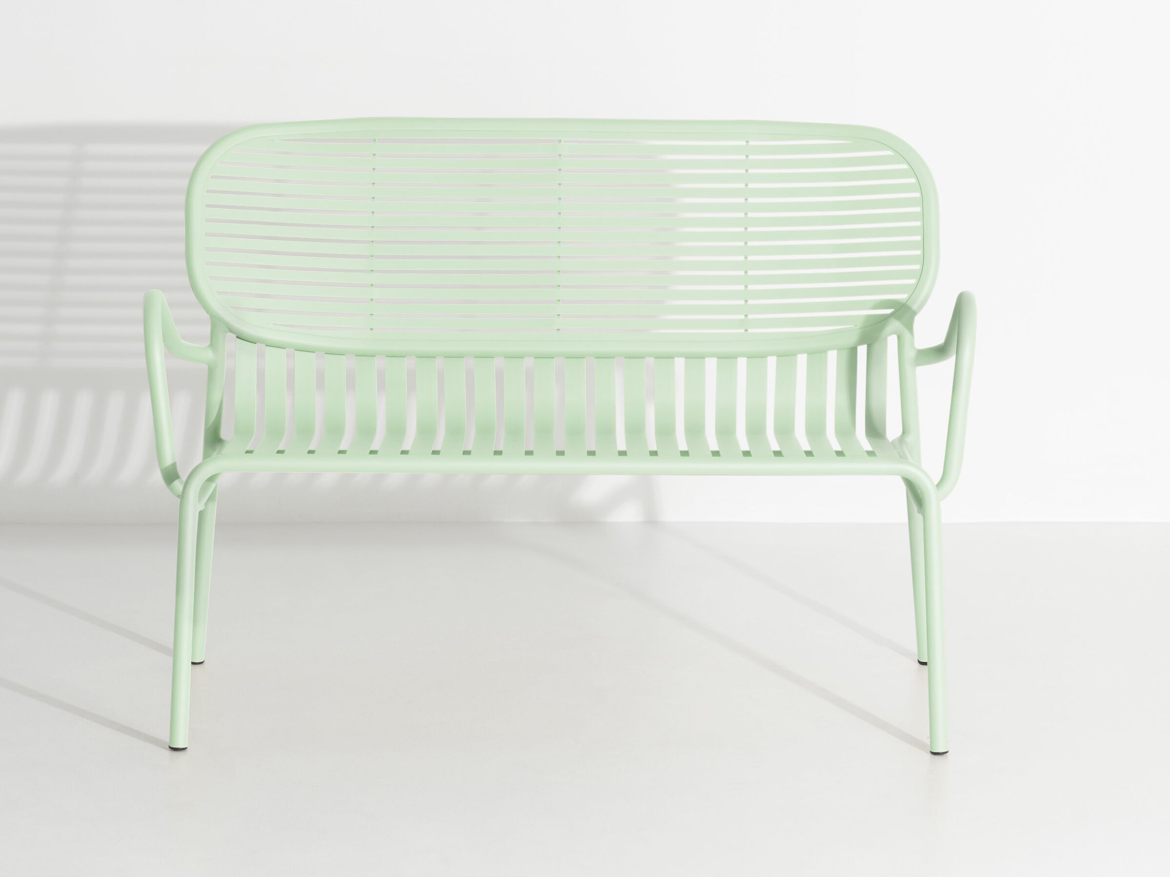 Алюминиевая садовая скамейка с порошковым покрытием с подлокотниками Petite Friture выходные ARCH-00120153 - Вид №15