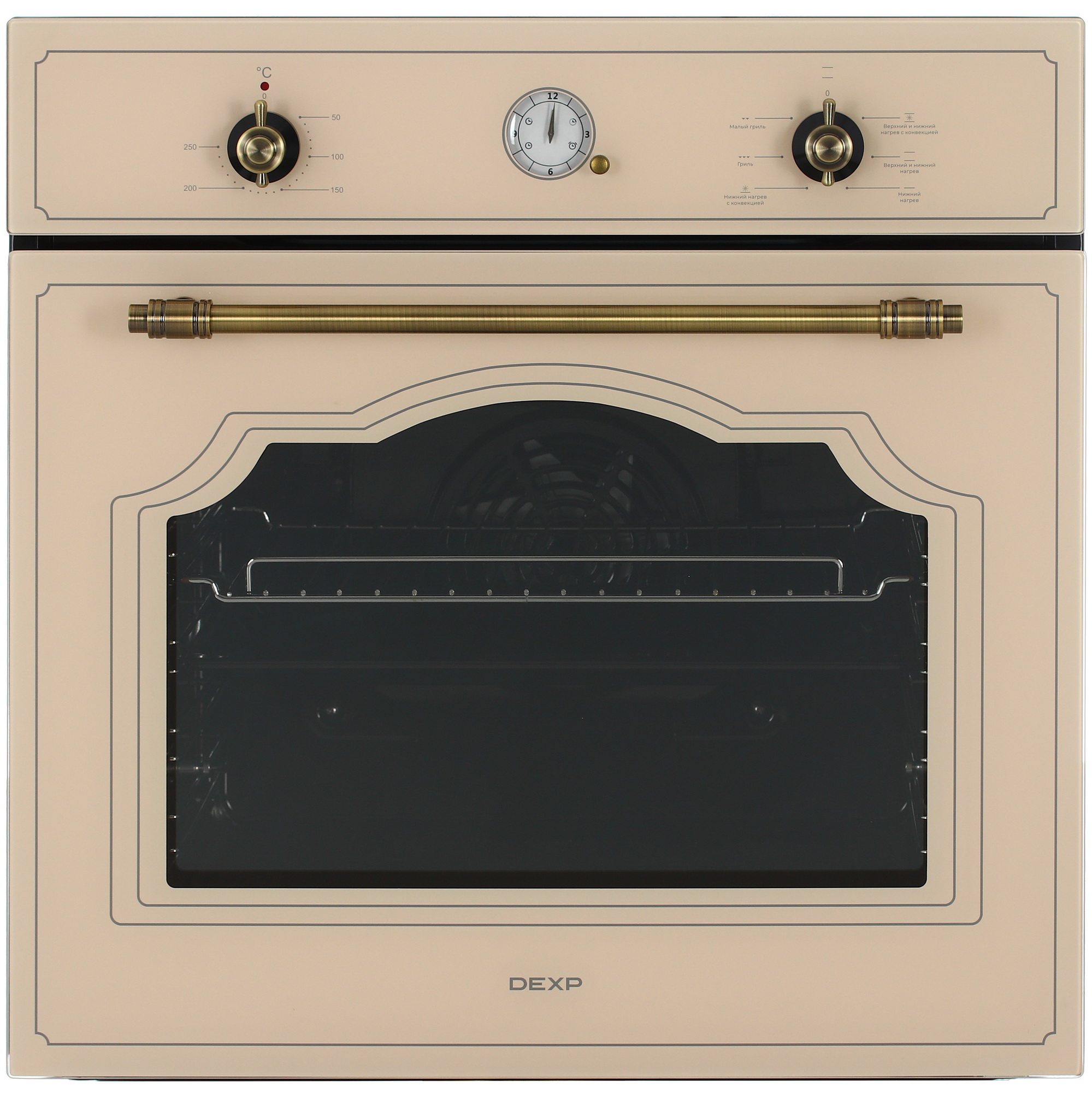 9134286 Электрический духовой шкаф DEXP Rustic 01 бежевый STDN-0149352