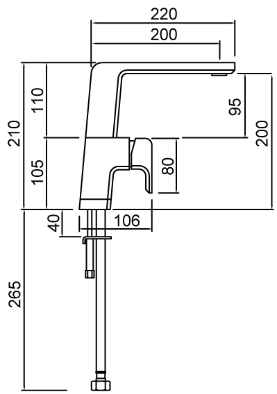 KIKCP Смеситель для раковины Kiri Methven  - Вид №1