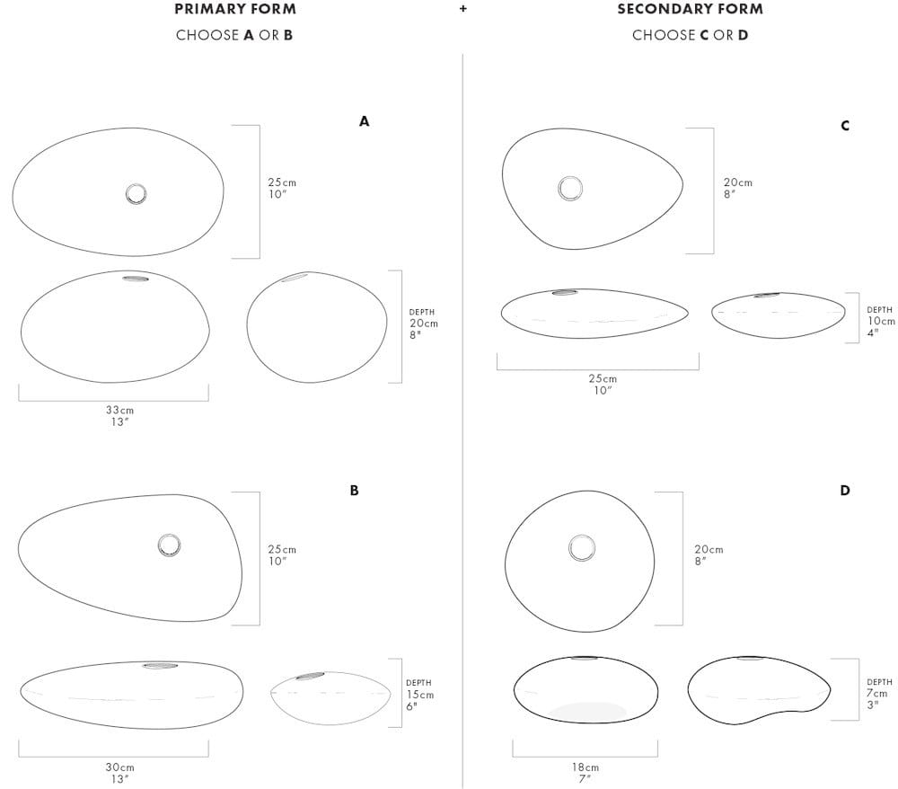 Стеклянный светодиодный подвесной светильник A-N-D Pebble ARCH-00034848 - Вид №8