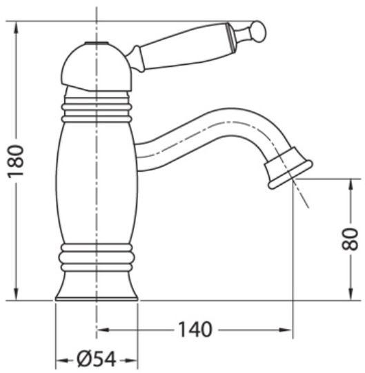 19173 Смеситель Migliore Oxford - Вид №1