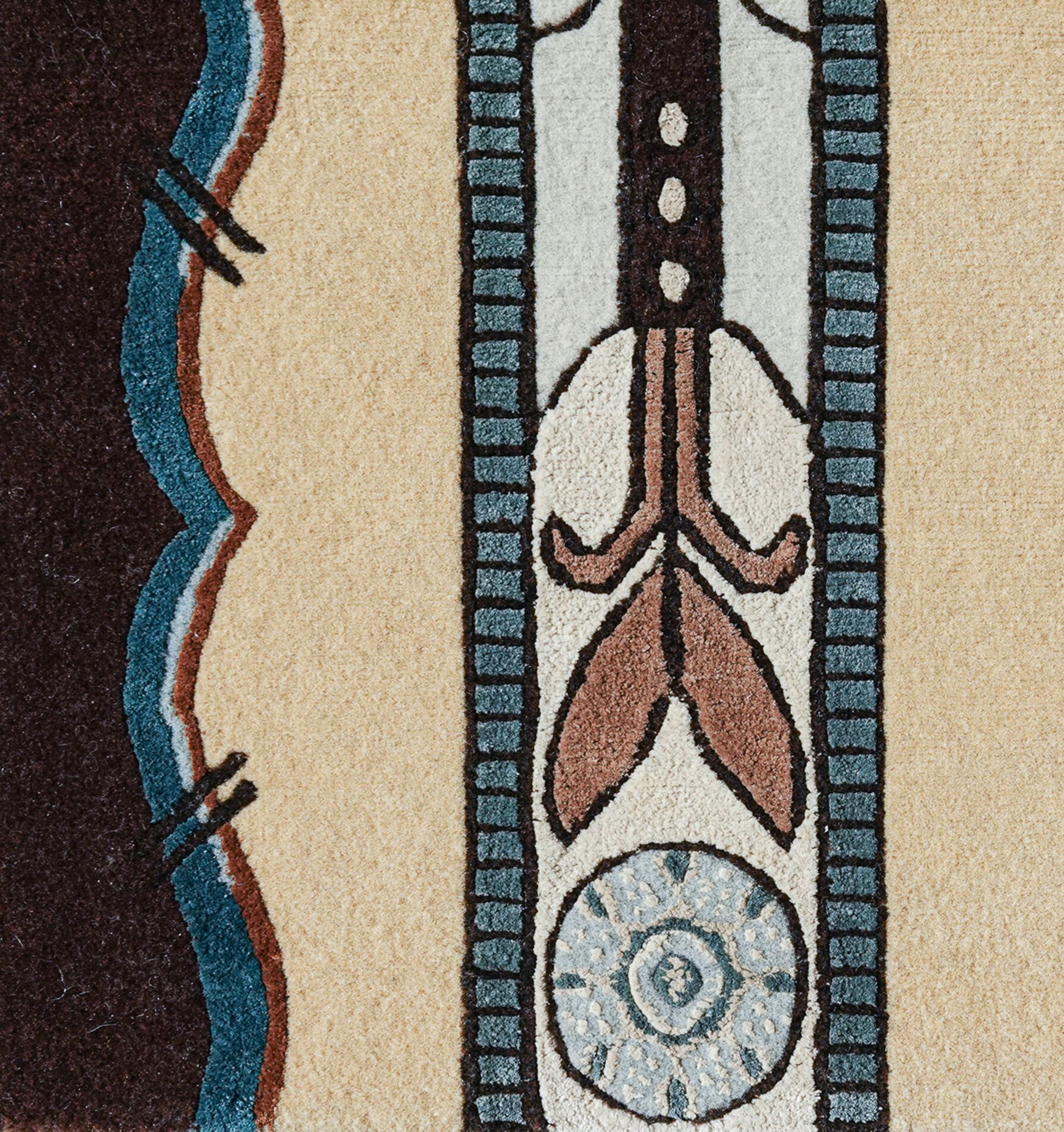 Прямоугольный ковер ручной работы Tapis Rouge Archive ARCH-00029925 - Вид №3