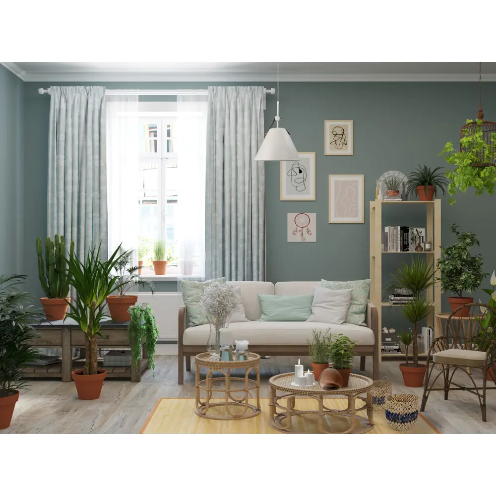 Подушка «Marsella», 50x50 см, цвет мятный SEASONS STLM-2207776 - Вид №3