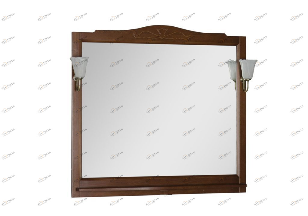 Зеркало Aquanet Амелия 110 орех 00175290