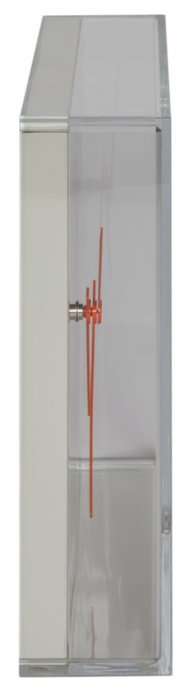 Часы настенные с оранжевыми стрелками Tic&Tac KARTELL ДИЗАЙНЕРСКИЕ 055589 Белый  - Вид №3