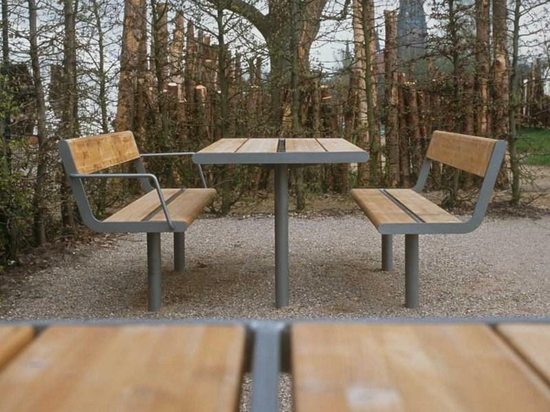 VESTRE Стол для пикника из стали и дерева April sun-id-1381246 - Вид №7