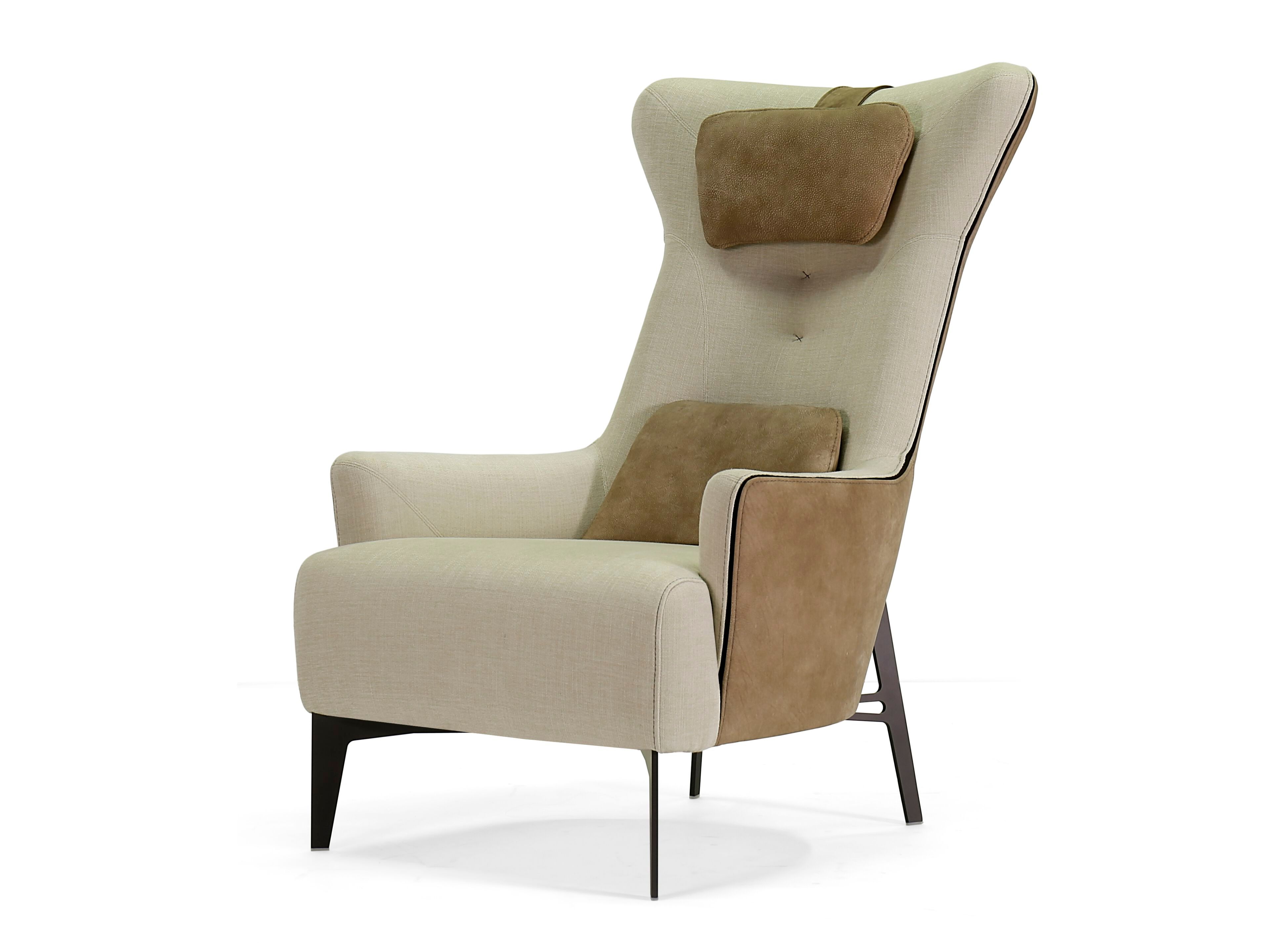 Кресло bergère из ткани Borzalino MIA ARCH-00076143 - Вид №3