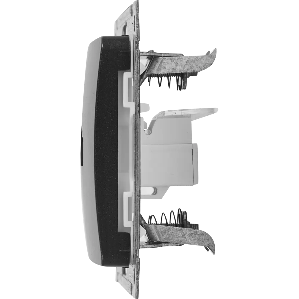 Розетка компьютерная встраиваемая Hegel РСК-400-08 цвет черный STLM-2036626 - Вид №2