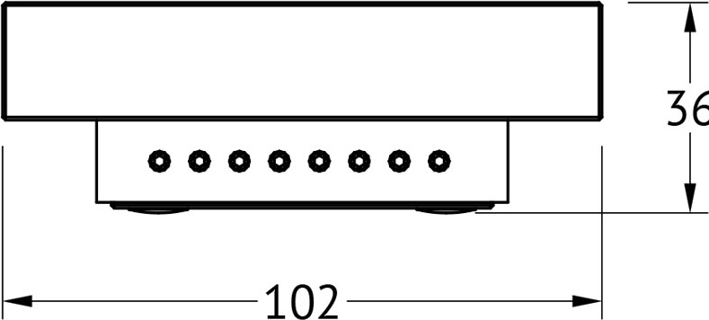 TIF 917 Мыльница настольная LINEAG TIFFANY LUX - Вид №1