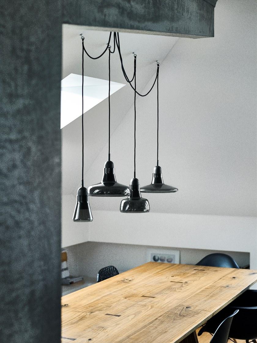 BROKIS Подвесной светильник из дутого стекла с диммером Shadows Pc894-95-96-97 - Вид №27