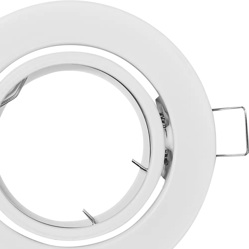 Светильник точечный встраиваемый под отверстие 60 мм GU5.3 цвет белый Santreyd STLM-2136226 - Вид №5