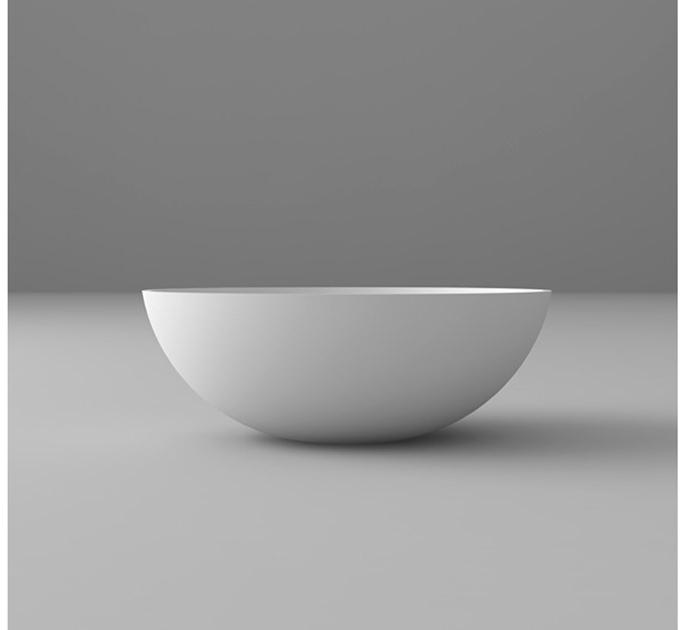 Sa0211 Накладная раковина на столешницу  овальная Blu Bathworks® COCO - Вид №2