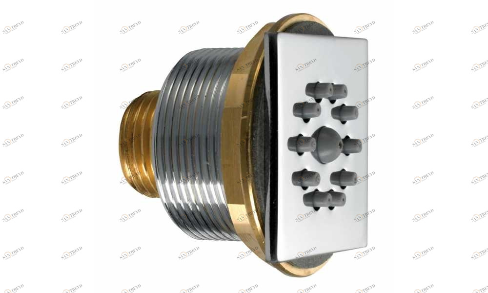 I02136 Потолочный & настенный душ Cubic Flat 40 x 400 mm - Gom - Box BOSSINI 